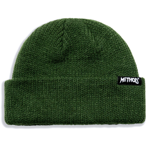 METHOD LABEL BEANIE ( FOREST GREEN)