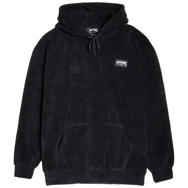 METHOD Label FLEECE HOODIE ( L / Black )