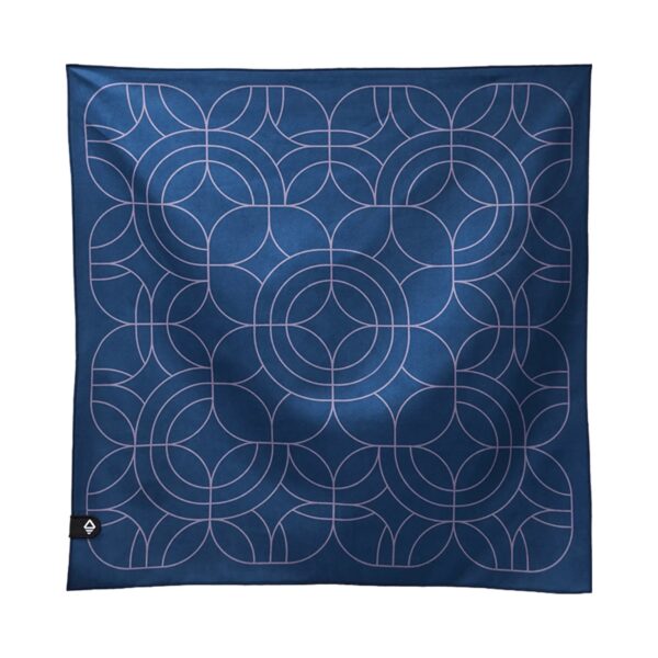 nomadix BANDANA TOWEL ( TimeCircles/Navy )