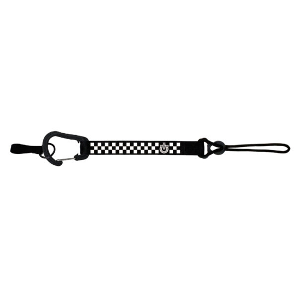 oran'ge LEASHCORD ( BLACK/WHITE )