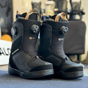 SALOMON Kiana Dual Boa ( Black/Black/Sepia Tint ) - 22.5cm