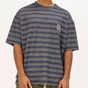 UNFRM 2Way African Boader S/S T-SHIRT ( Blue ) - M