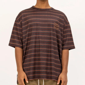 UNFRM 2Way African Boader S/S T-SHIRT ( Brown )