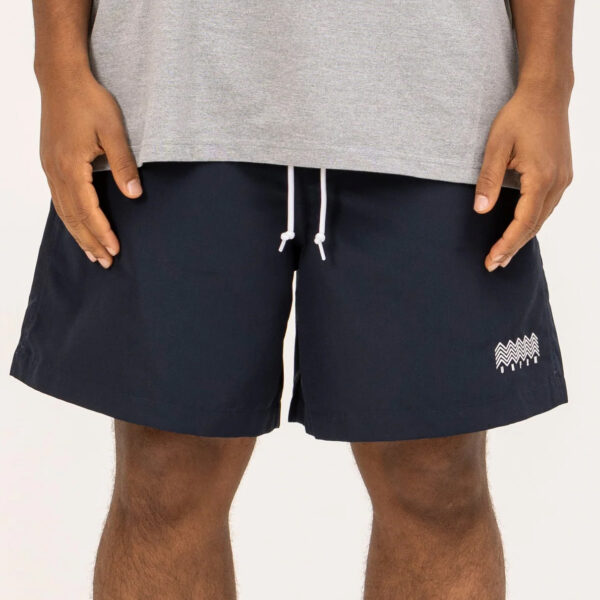 UNFRM 2Way Grosgrain BAGGY SHORTS ( Navy ) - S